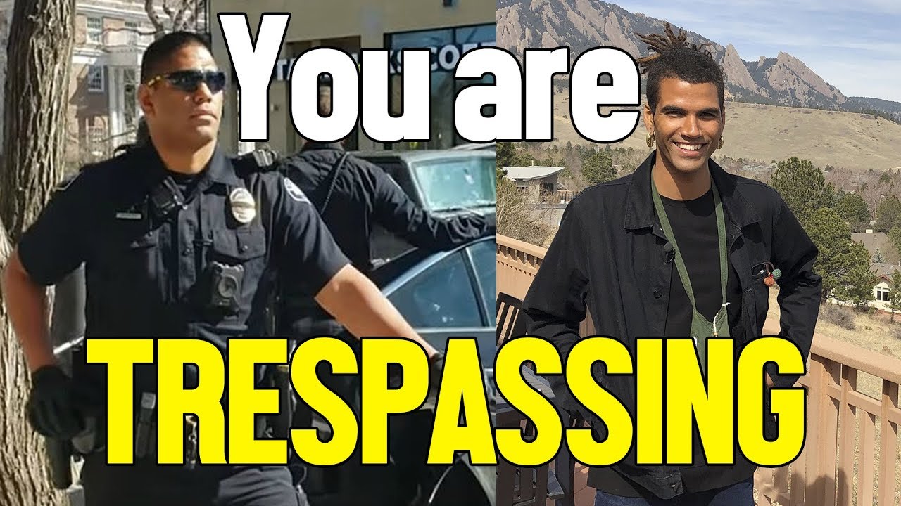 Officer Detains Citizen For Trespassing At His Own Home
