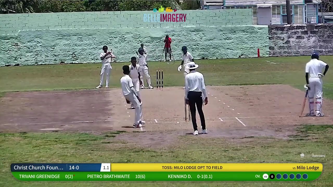 Christ Church Foundation vs Milo Lodge - 2025 Sir Everton Weekes Under-13 Final