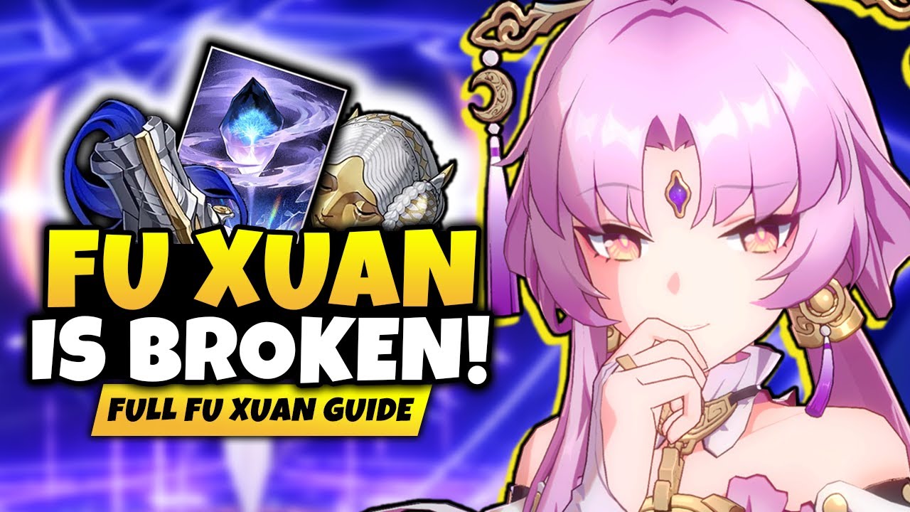 SHE CAN'T DIE! Best E0 Fu Xuan Guide & Build [Relics, Light Cones & Teams] - Honkai: Star Rail