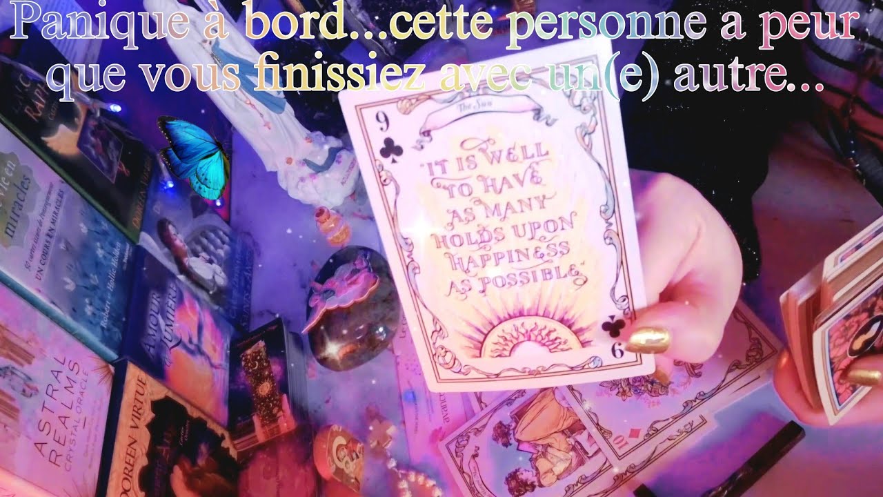 Panique à bord...cette personne a peur que vous finissiez avec un(e) autre...