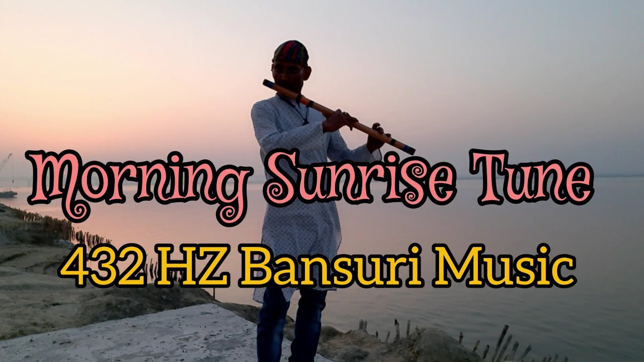 Morning Tune | 432 Hz Bansuri Instrumental | Patna Ganga River Side | Anjani Flute