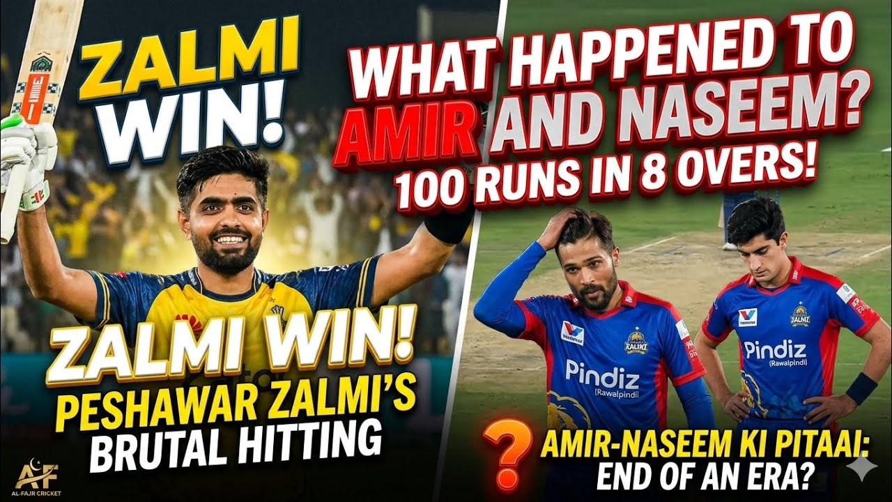 ​End of an Era? Mohammad Amir & Naseem Shah Fail to Defend in Death Overs | PZ vs RP Highlights