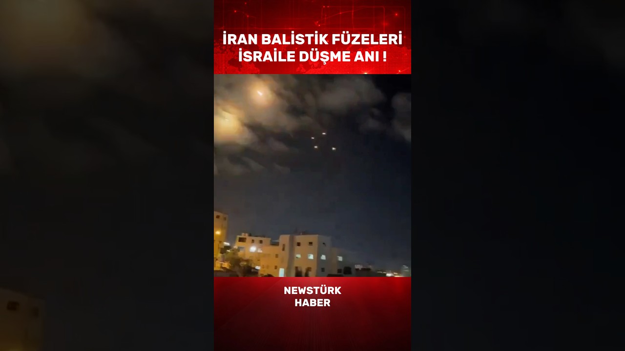 Son Dakika🚨İran F&uuml;zeleri İsrail&rsquo;i Vurdu ! #shorts #haber #sondakika