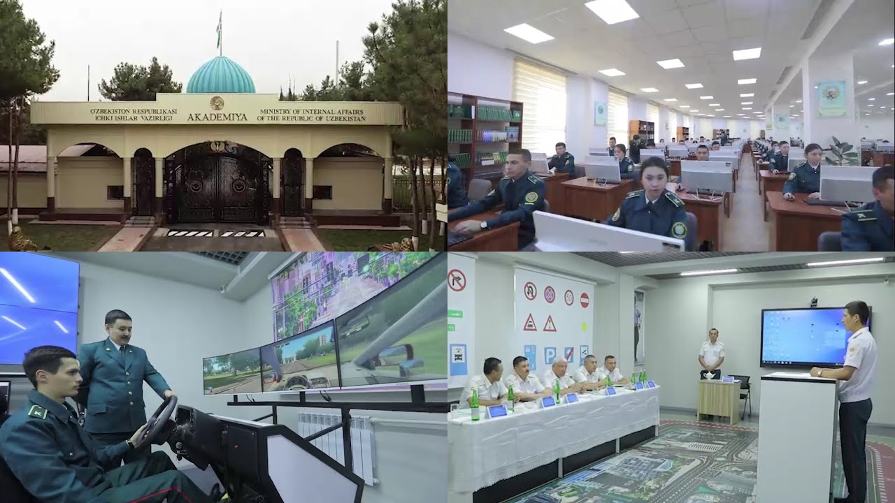 Yo’l harakati xavfsizligi xizmati hodimlarini tayyorlovchi IIV Akademiyasidan maxsus reportaj!