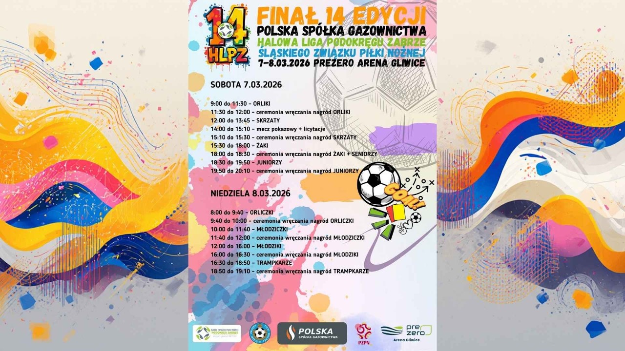 FINAŁY HLPZ 07.03.2026  - Polska Spółka Gazownictwa HLPZ Śl.ZPN – transmisja na żywo