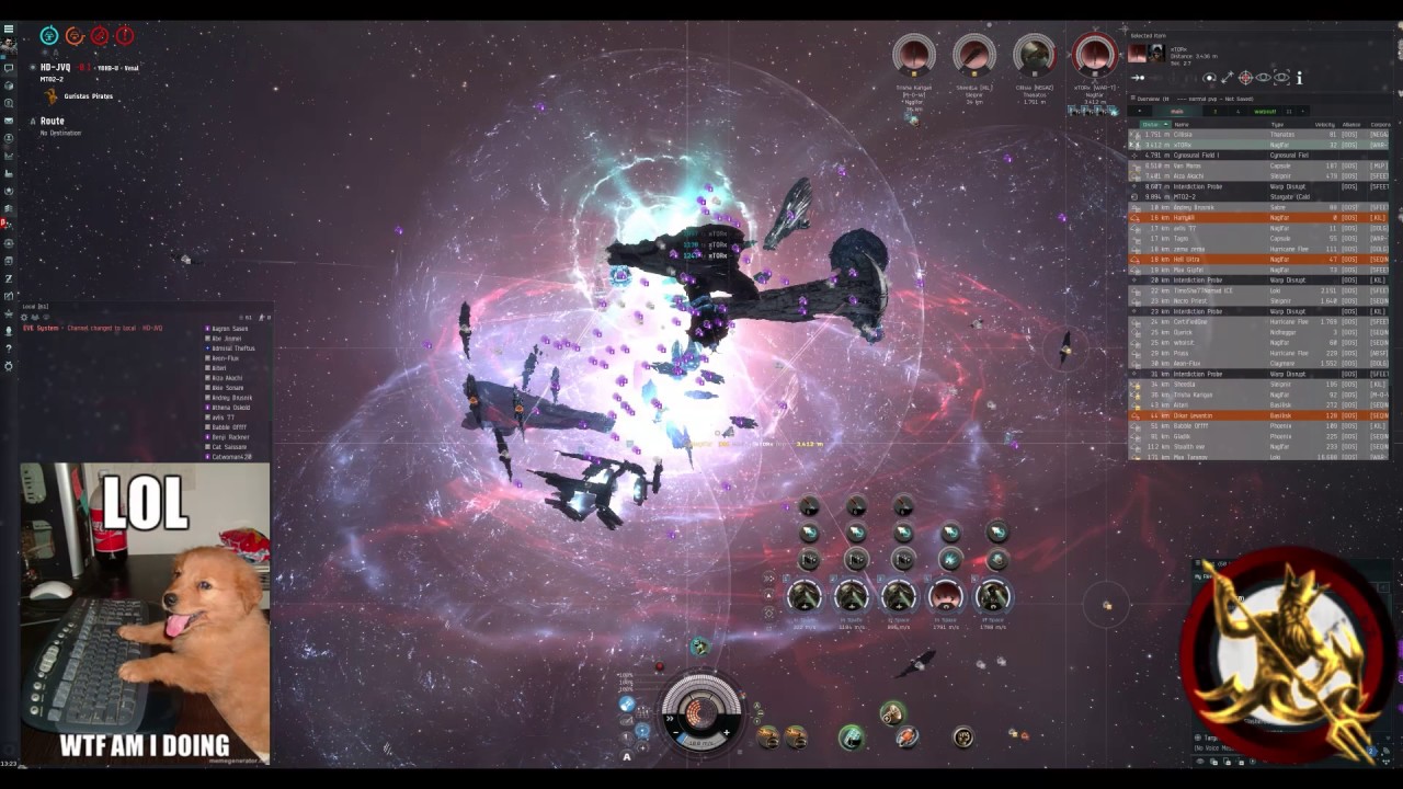 Chill NC Roam fleet vs OOS Dreads/Carriers in HD-JVQ