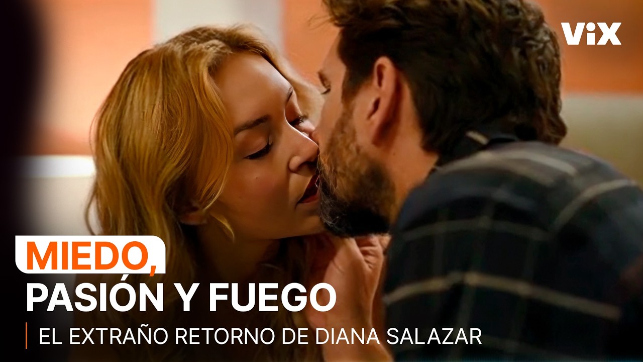 Diana y Joaquín no se resisten a la pasión | El Extraño Retorno de Diana Salazar | ViX