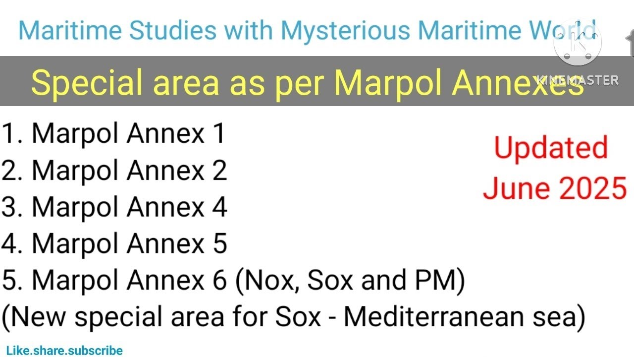 MARPOL Special Area 