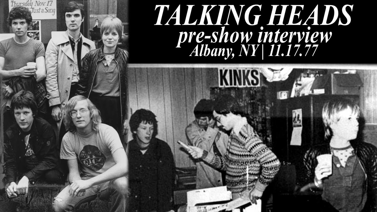 Talking Heads - Live in Albany, NY (November 17th, 1977) - Pre-Show Interview