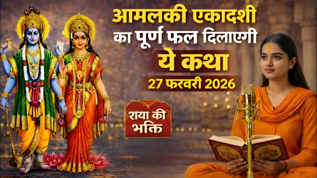 आमलकी एकादशी का पूर्ण फल दिलाएगी | ये कथा 27 फरवरी 2026 | @Radhakibhakti 