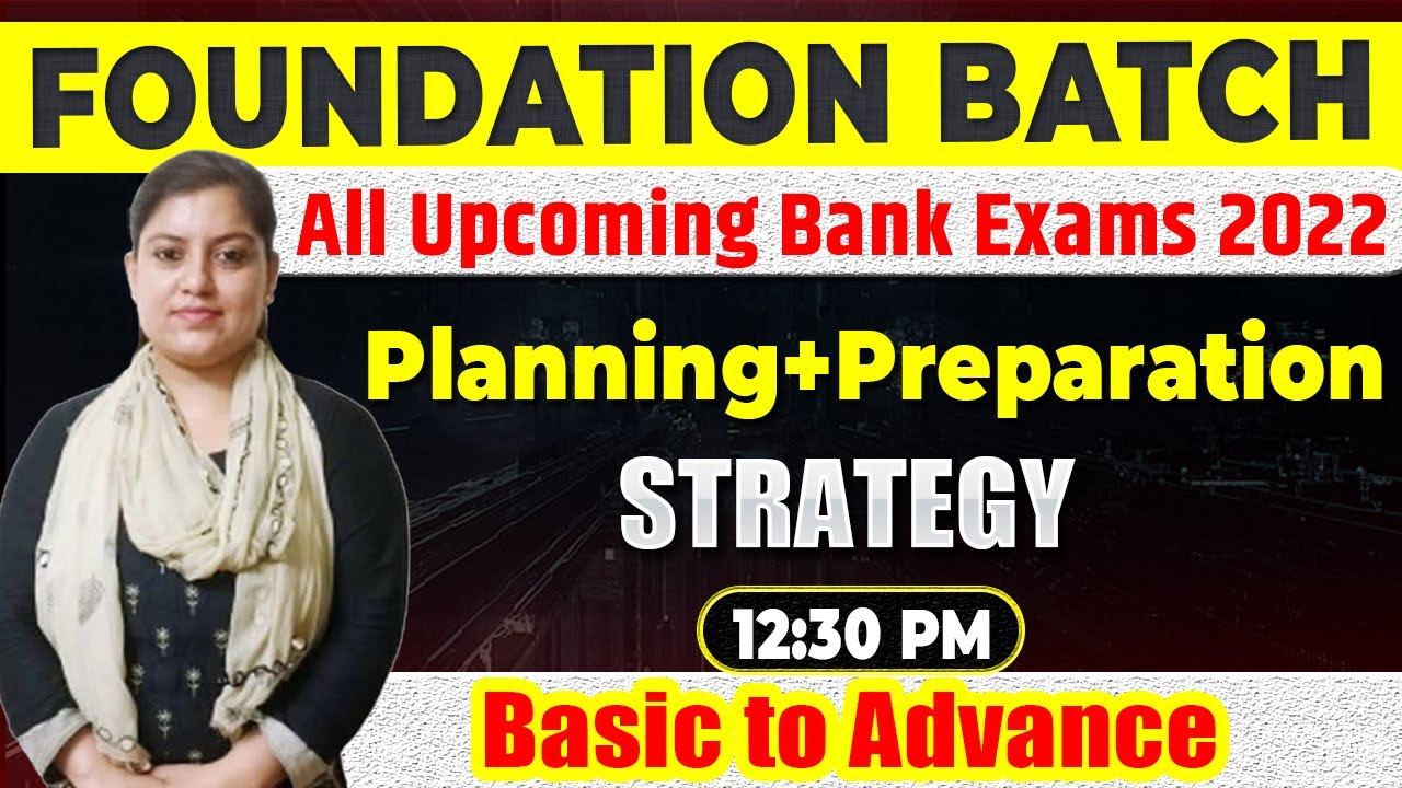 Foundation Batch for All Upcoming Bank Exams 2022 | Planning+ Preparation Strategy By Shefa Ma'am