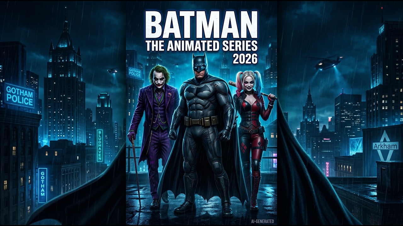 Batman The Animated Series in 2026 – Ultra Realistic Live Action Cast #batman #dccomics