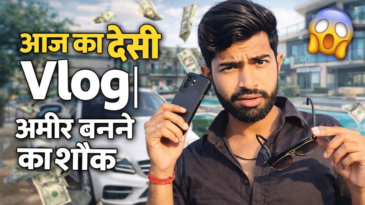 #आज का देसी Vlog अमीर बनने का शौक दिल से😱 vlog part 19 #subscribe 