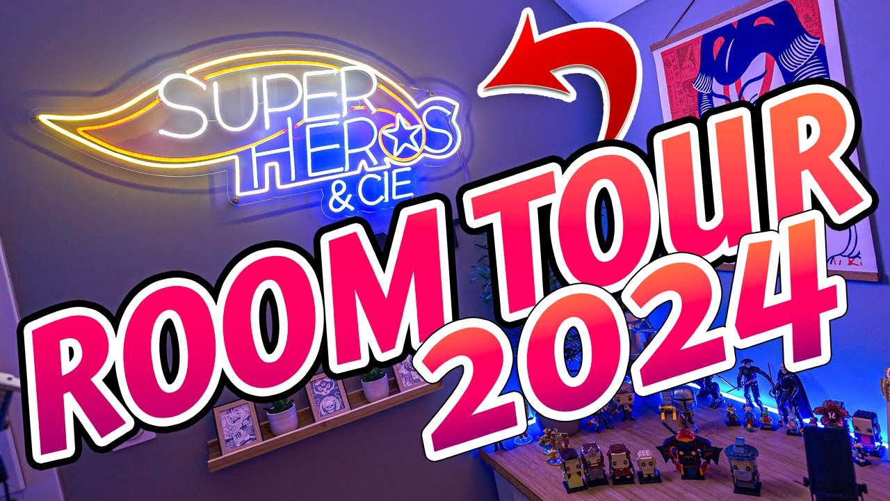 ROOM TOUR 2024 Visite du Studio de SUPER HEROS ET COMPAGNIE