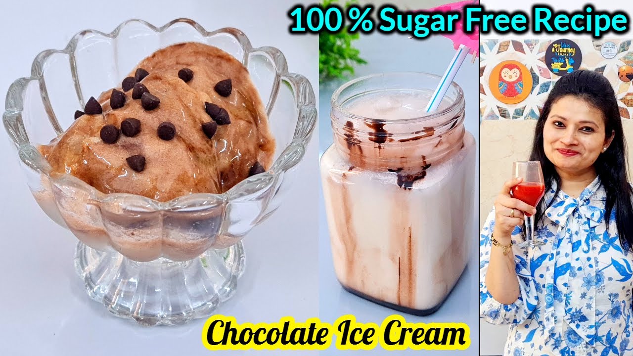Sugar Free Chocolate Ice Cream Recipe |Juice,Smoothie,Sorbet All in one |AGARO Imperial  Slow Juicer