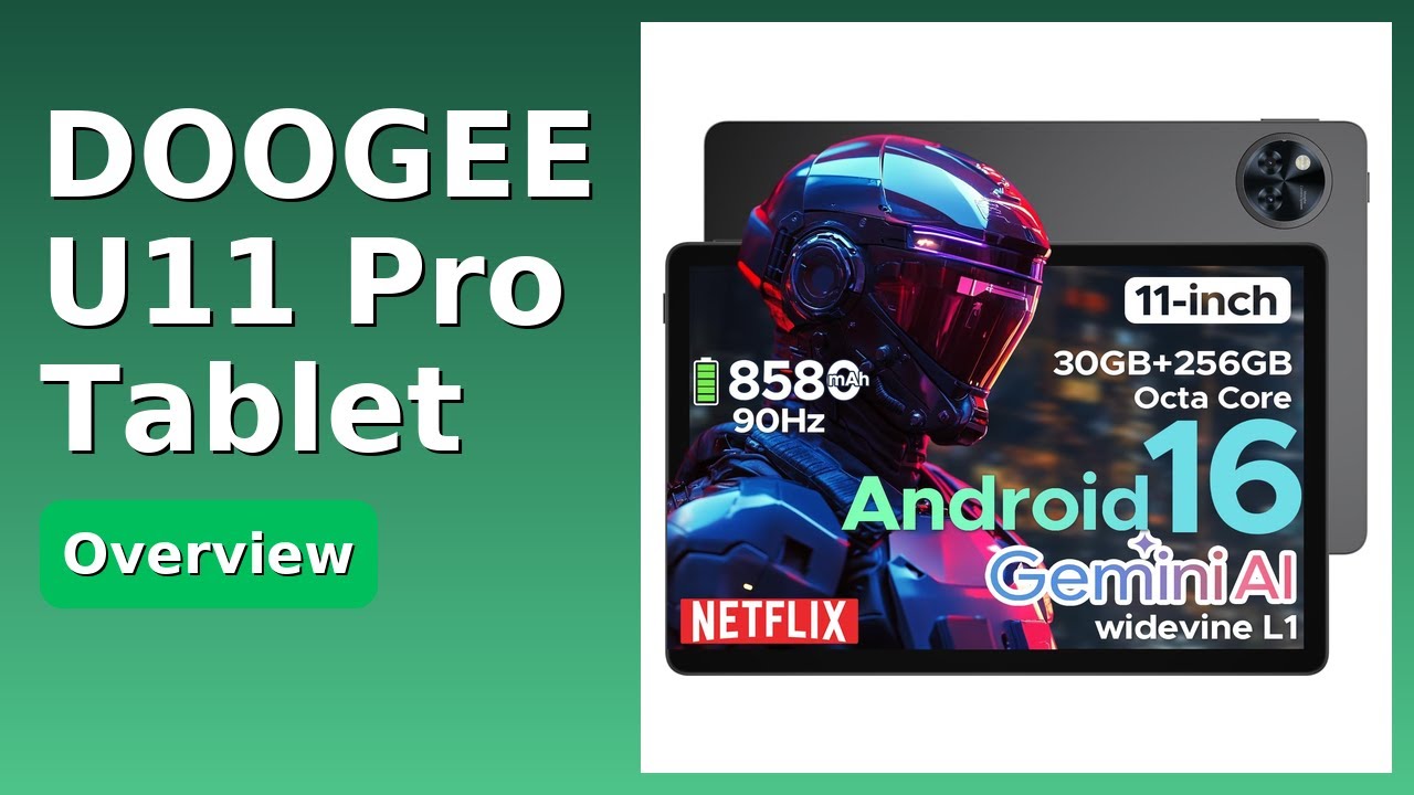 REVIEW (2026): DOOGEE U11 Pro Tablet. Features.