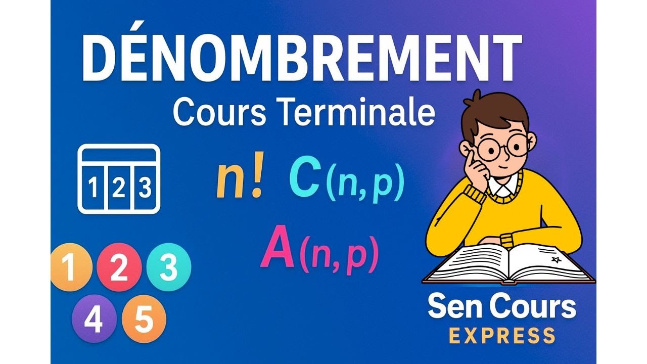 DÉNOMBREMENT Math Terminale : Arrangements, Permutations & Combinaisons Faciles !