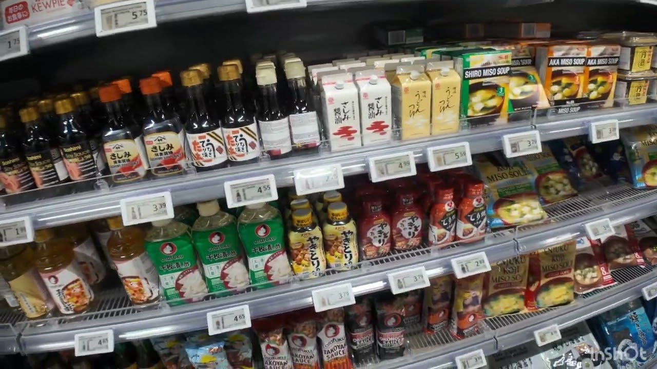 Public ASMR | No Talking ASMR | Organizing shelves in Asian Supermarket 