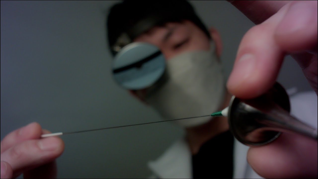 [ASMR]  ドクター耳かき  ロールプレイ