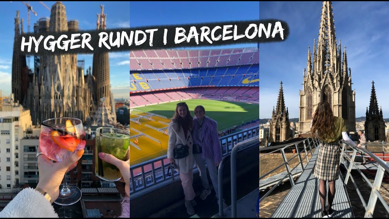 BARCELONA MED EMILIE // FJOLLER RUNDT OG BESØGER CAMP NOU *VLOG*