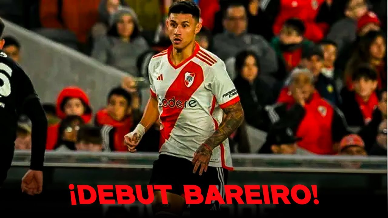 ¡EL DEBUT DE ADAM BAREIRO EN RIVER!