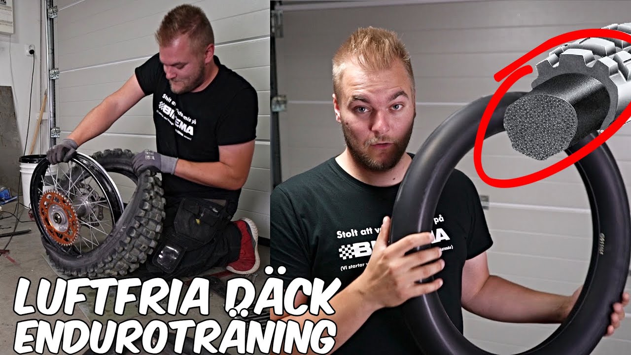 Kr&auml;nger d&auml;ck med mousse slang (LUFTFRI) + endurotr&auml;ning Riddarhyttan - [VLOGG #335]