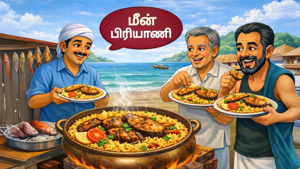 “மீன் பிரியாணி🐟🍛 | ஒரு ஊரை அதிர வைத்த கதை”😳🔥