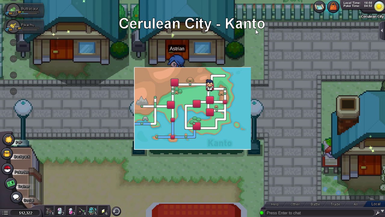 [ PRO ]Pokemon Revolution Online Guide Kanto | Cerulean City Gym #2