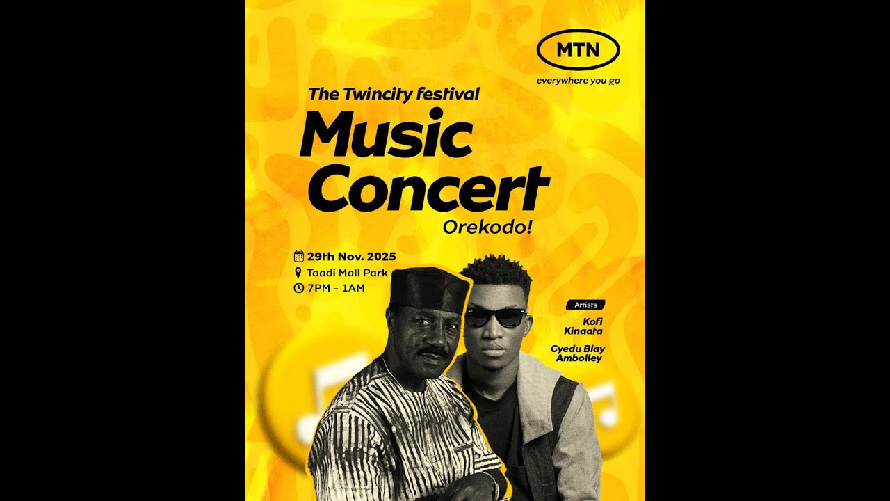 MTN MUSIC CONCERT LIVE FROM THE TWIN CITY - SEKONDI TAKORADI
