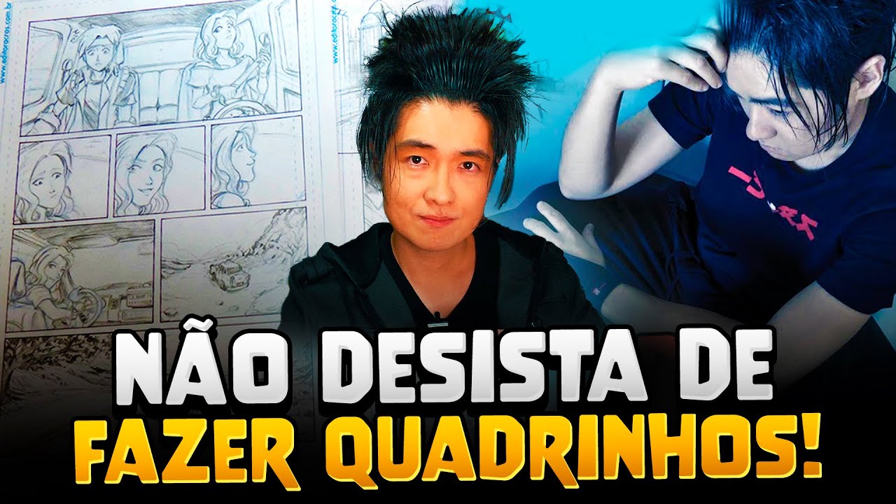 NÃO DESISTA de FAZER QUADRINHOS! | HQ é o que HÁ! ft. Thiago Spyked