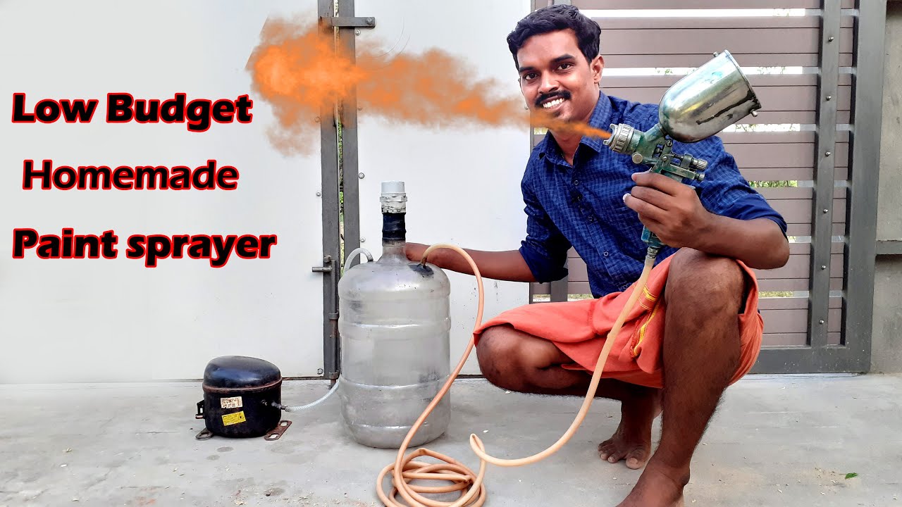 சுலபமாக நாமே செய்யலாம் பெயிண்ட் Sprayer | Homemade Paint Sprayer | DIY Paint Sprayer
