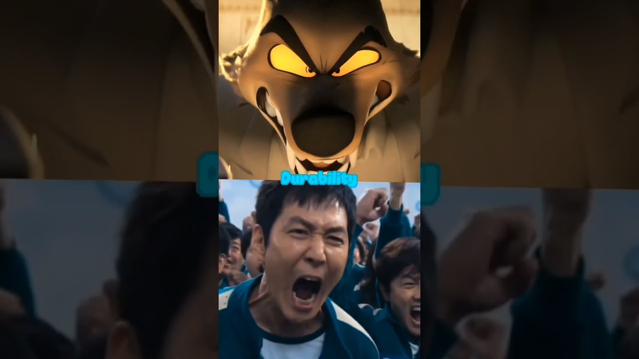 The Bad Guys Characters vs Squid Game Characters