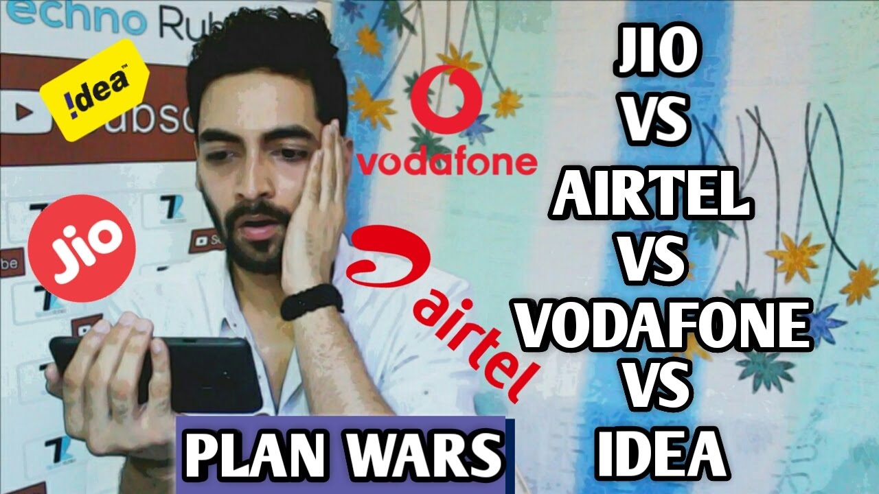 Jio 303 Vs Airtel 349 Vs Vodafone 346 Vs Idea 348 - Plan Comparision