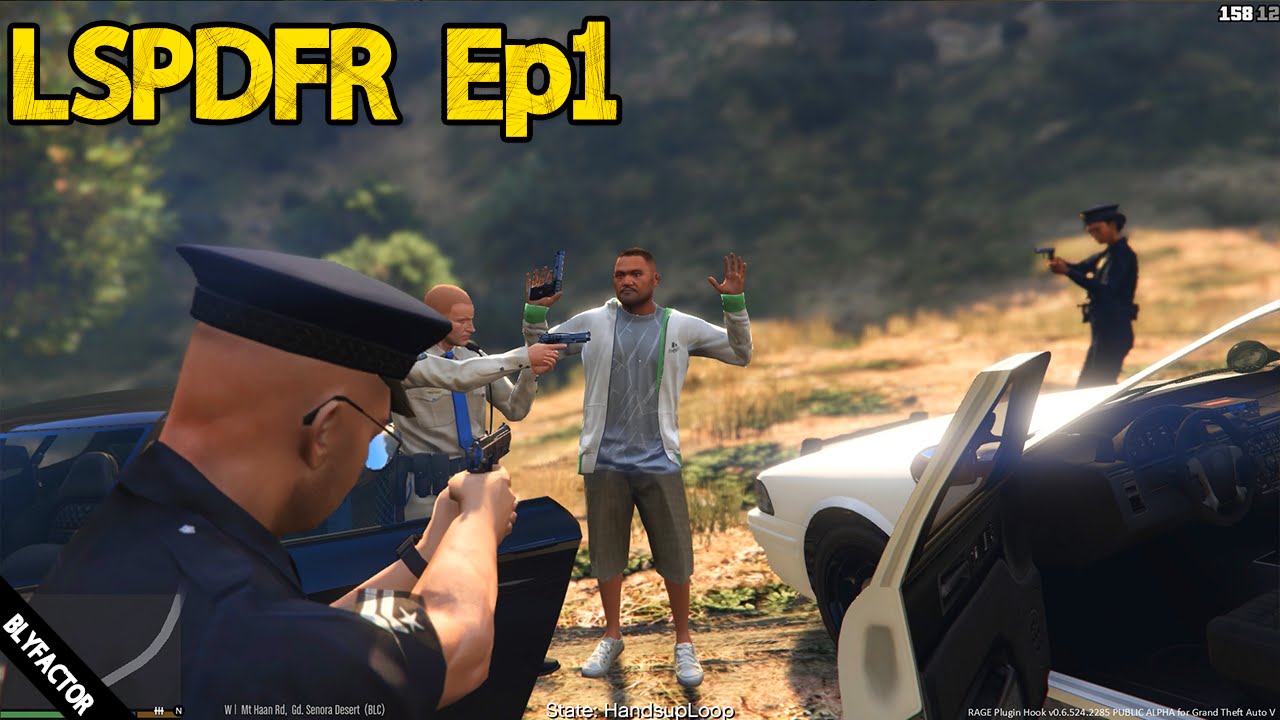 LSPDFR v0.1d Beta | EP.1 First Time on Duty | GTA V