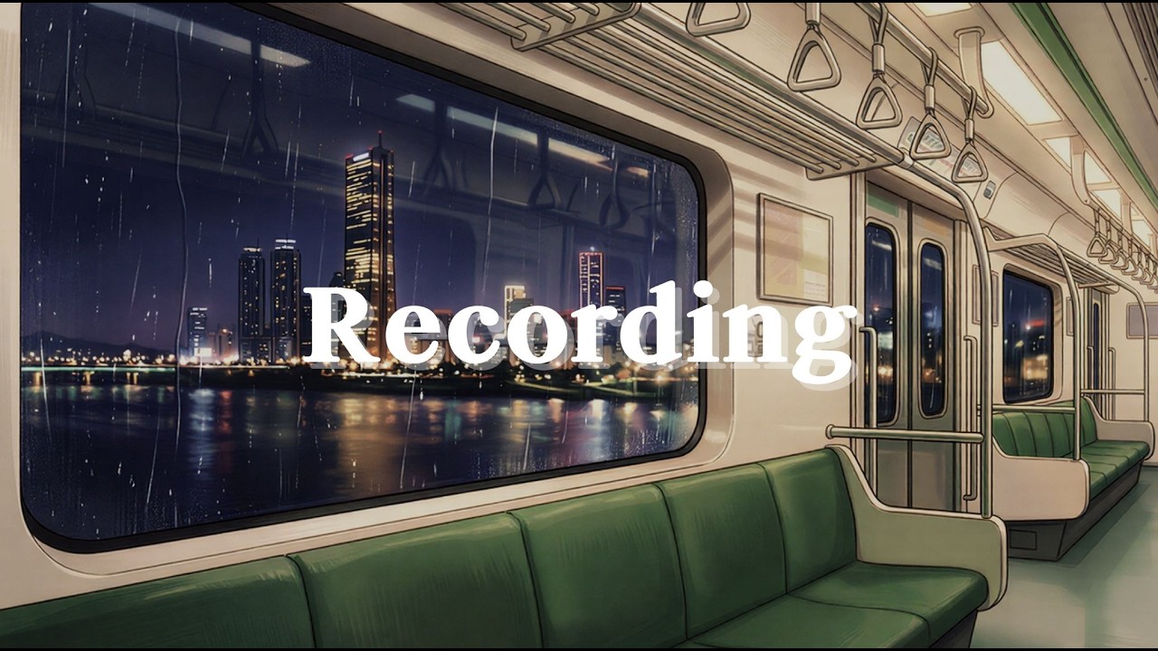 Lofi Seoul ☔ Rainy Seoul Subway | 비 오는 여의도 퇴근길, 서울 지하철 로파이