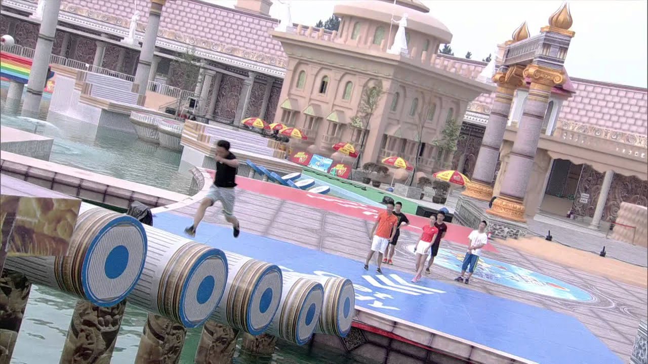 勇者大冲关 街舞团小伙帅气闯关 150617