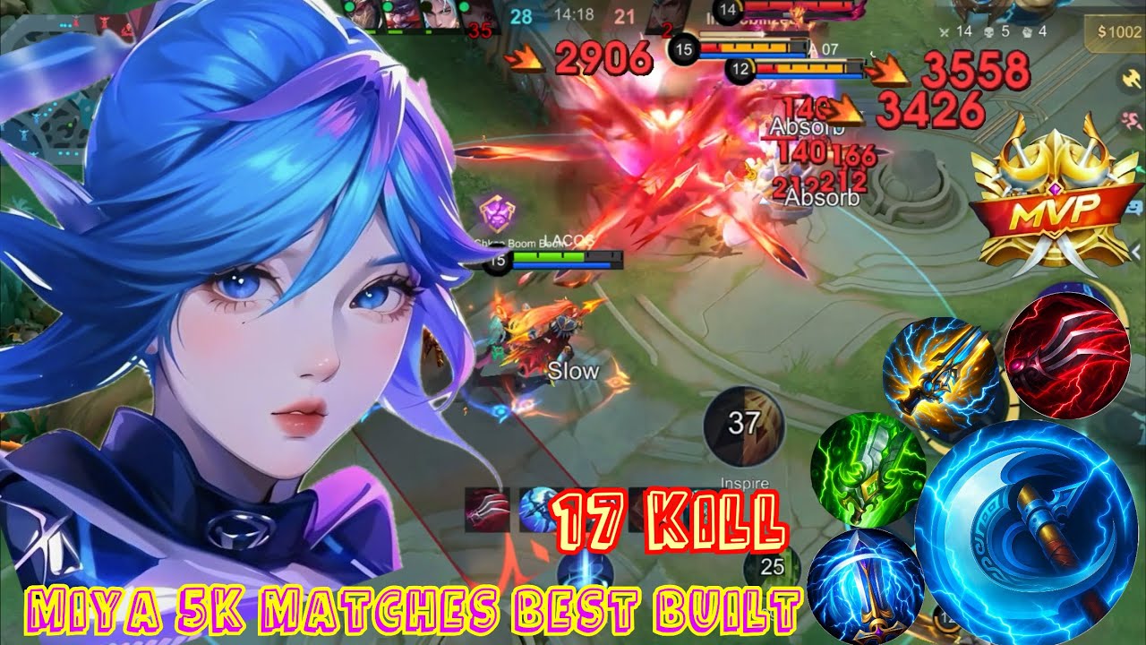 Legendary Miya Overpowered 5K Matches Best Built #miya #mlbb #mobilelegends #miyasavage 
