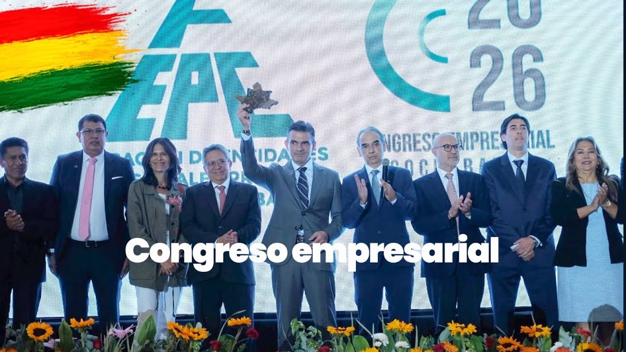 Desde el Congreso Empresarial en #Cochabamba.