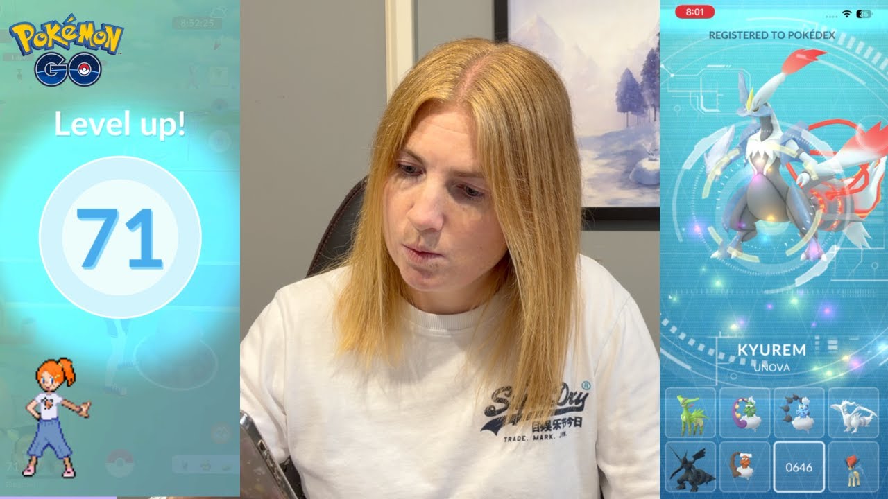 Kyurem Fusion and reaching Level 71 in Pokémon GO!
