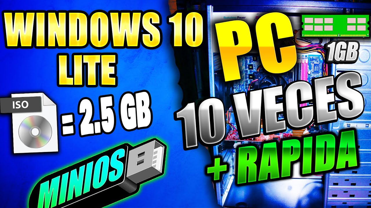 EL WINDOWS 10 LITE MAS RAPIDO DEL 2023 | Super Veloz Y Muy Ligero / Windows 10 LTSC