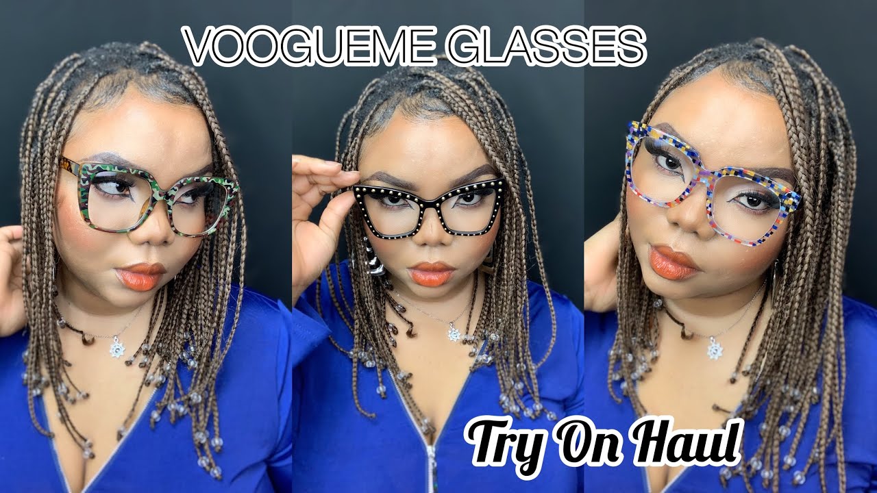 Affordable Fashionable Glasses Try On Haul | VOOGUEME
