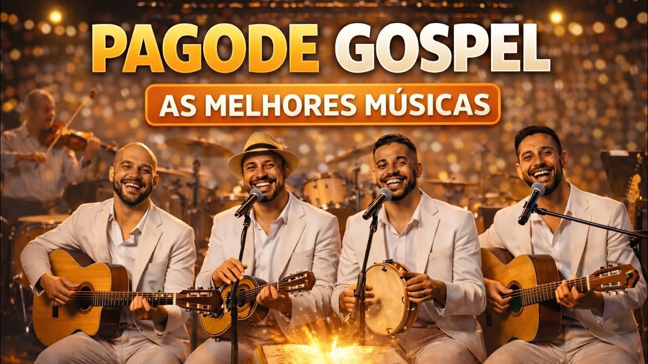 OS MELHORES LOUVORES DE PAGODE GOSPEL ACÚSTICO | 10 LOUVORES QUE CURAM E ACALMAM A ALMA