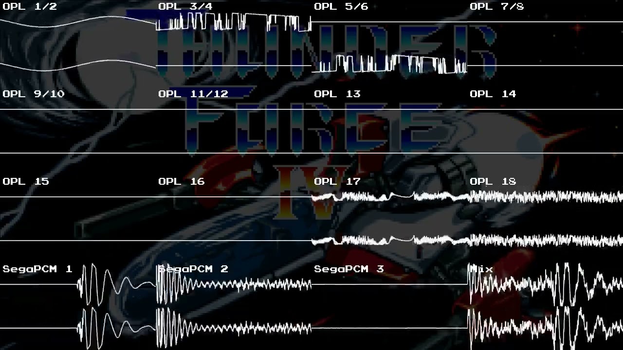 [OPL3 + SegaPCM] Thunder Force IV - Metal Squad