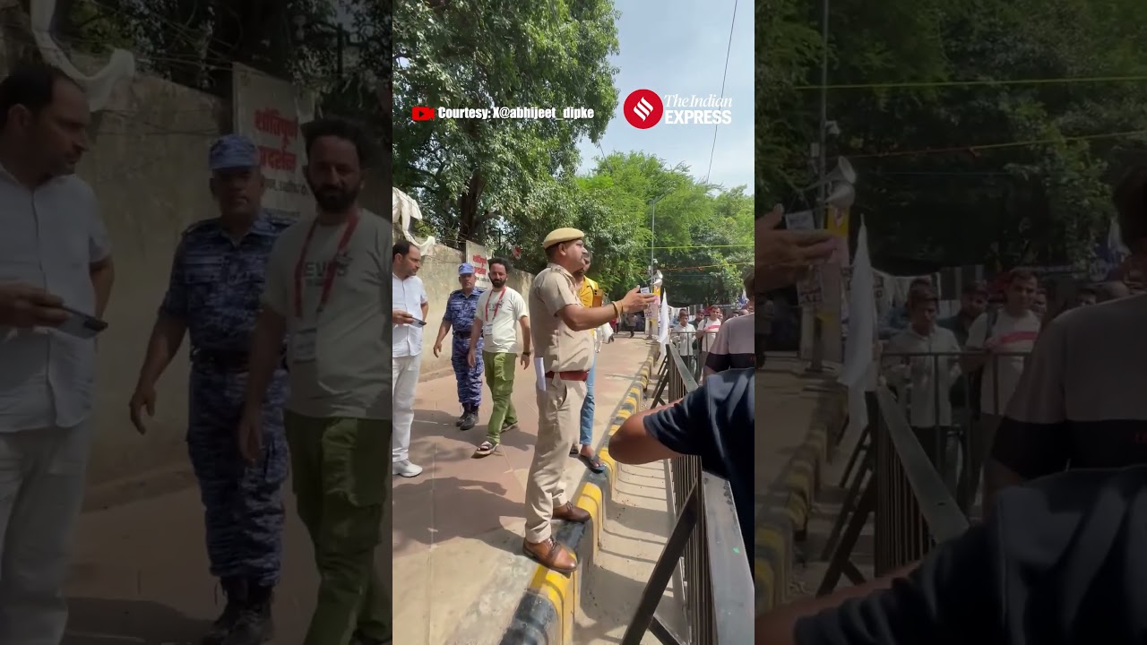 Sonam Wangchuk&rsquo;s Fast Day 16! Police Question Tarpaulin At CJP Protest