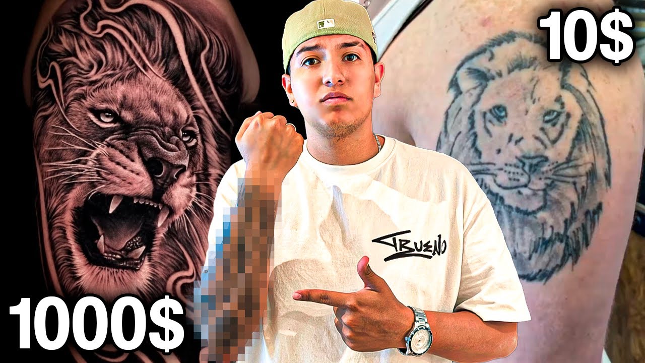 TATUAJE CARO vs BARATO | Tatuaje de 50 Mil y 5 Millones.