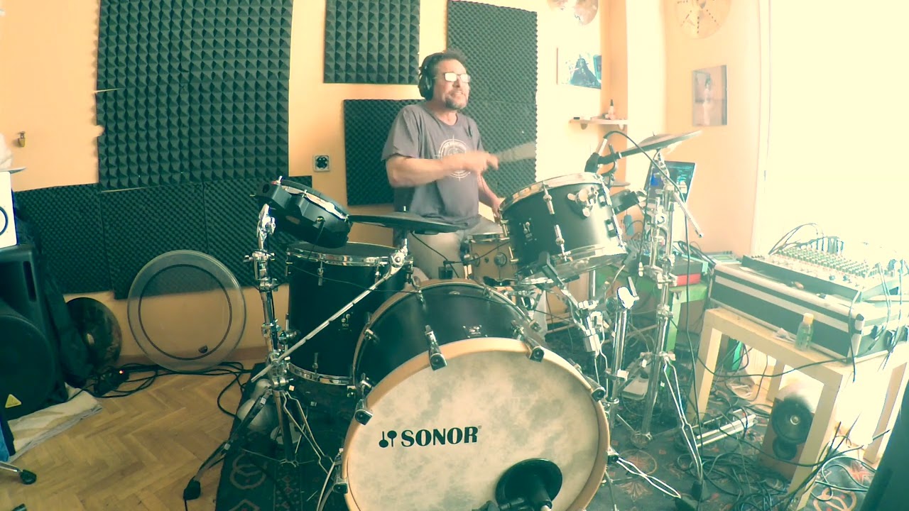 The Cure - At night (drum cover)