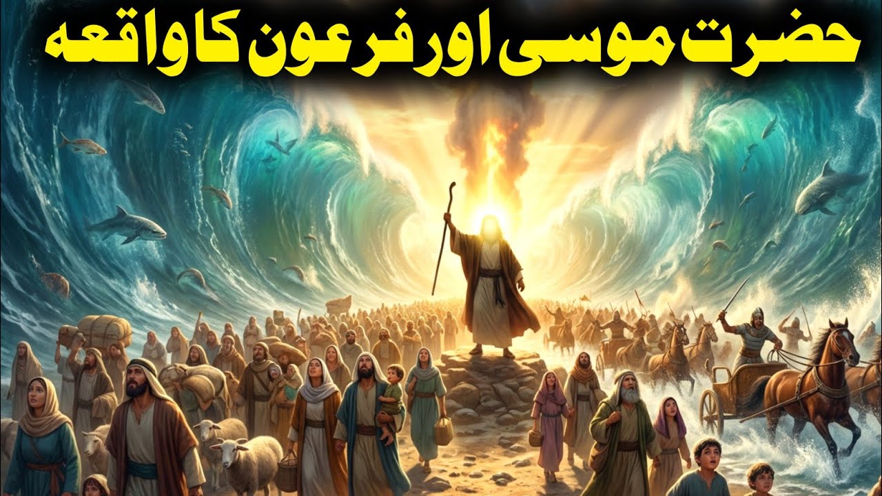 Hazrat Musa AS aur Firoun ka Waqia | Firoun ka Anjaam | Islamic Story in Urdu