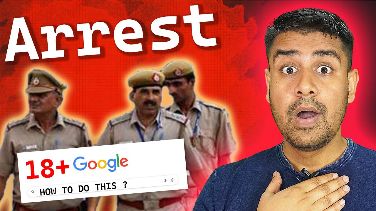 Police Arrest for Google Search ! -Never Google This