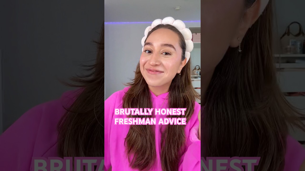 Class of 2029 listen up BRUTALLY HONEST freshman ADVICE🙊🤍✨🤫 #tips #school #relatable #backtoschool