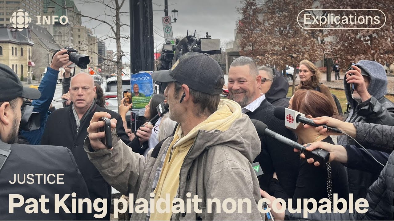 Pat King, tête d'affiche du mouvement des camionneurs, déclaré partiellement coupable